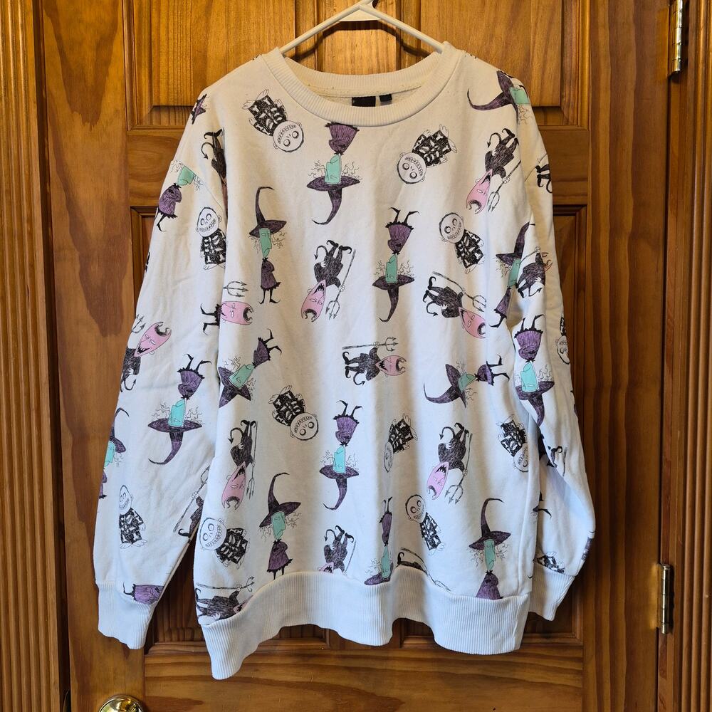The Nightmare Before Christmas Crewneck sweatshirt size XL